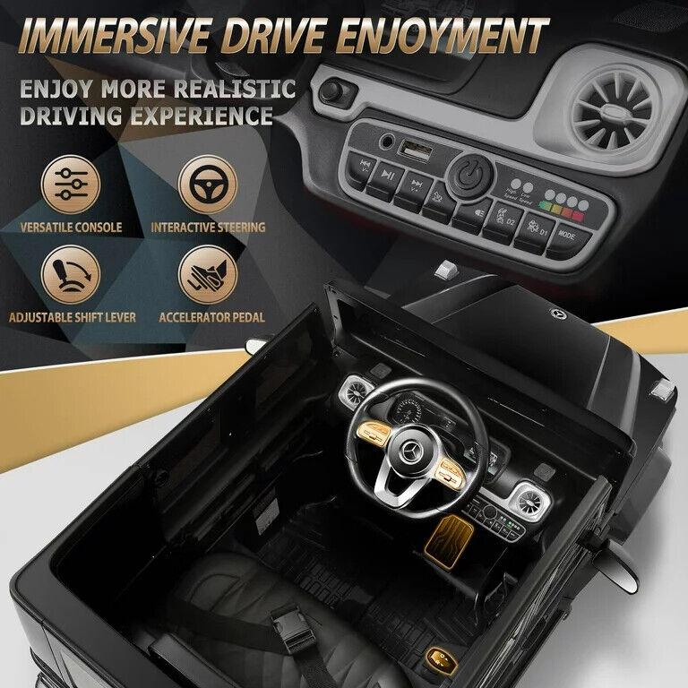 Electric Ride-On Car for Kids: Lamborghini & Mercedes Benz G500 Models