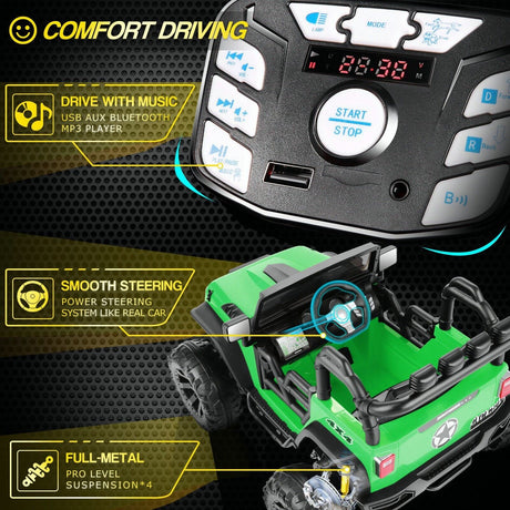 12V Lamborghini Electric Car Truck and Mercedes Benz G500 Ride-On Toy for Kids