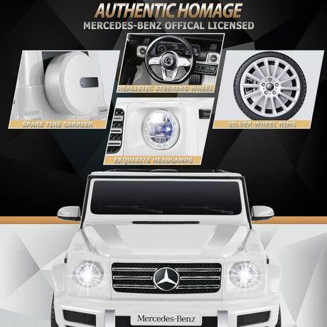12V Lamborghini Electric Car Truck and Mercedes Benz G500 Ride-On Toy for Kids