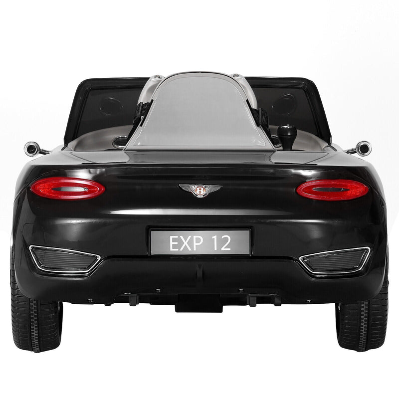 Electric Ride-On Car for Kids with 2 Speeds, Remote Control, and LED Lights - Officially Licensed by Bentley