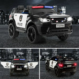 Electric Ride On Car for Kids with 3 Speeds, Lights, Music & Remote Control - 12V