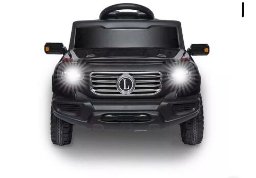 Electric Ride-On Car for Kids with 3 Speeds, Rechargeable Battery, Music, Lights, and Remote Control