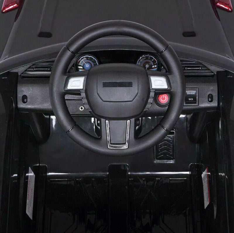 Electric Ride-On Car for Kids with 3 Speeds, Rechargeable Battery, Music, Lights, and Remote Control