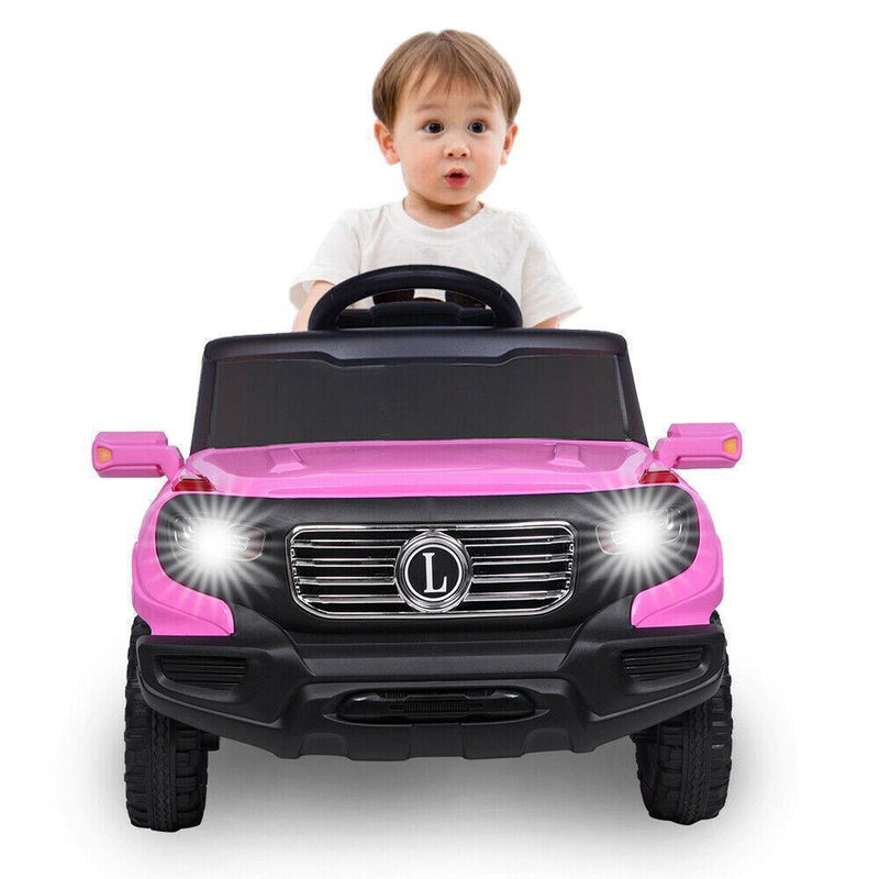 Electric Ride-On Car for Kids with Adjustable Seat and Remote Control - 4 Wheel Power Toy