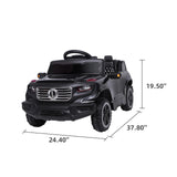 Electric Ride-On Car for Kids with Adjustable Seat and Remote Control - 4 Wheel Power Toy
