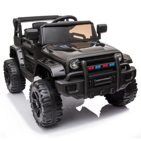 Electric Ride-On Car for Kids with Dual Drive and Remote Control
