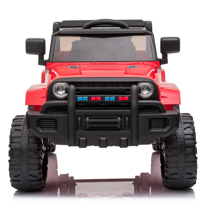 Electric Ride-On Car for Kids with Dual Drive and Remote Control