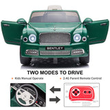 Electric Ride-On Car for Kids with LED Headlights and 2 Speed Options