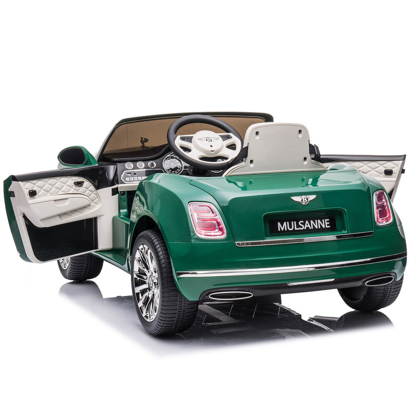 Electric Ride-On Car for Kids with LED Headlights and 2 Speed Options