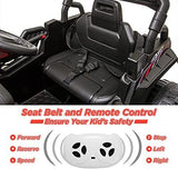 Electric Ride-On Car for Kids with LED Lights, Music, and Remote Control - Perfect Gift for Little Drivers!