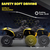 Electric Ride-On Car for Kids with LED Lights, Music, and Wide Seat - Perfect Gift for Playtime Fun!