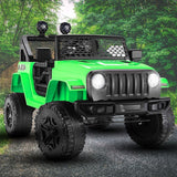 Electric Ride-On Car for Kids with MP3 Music, Lights, and Remote Control - AUX and USB Compatible