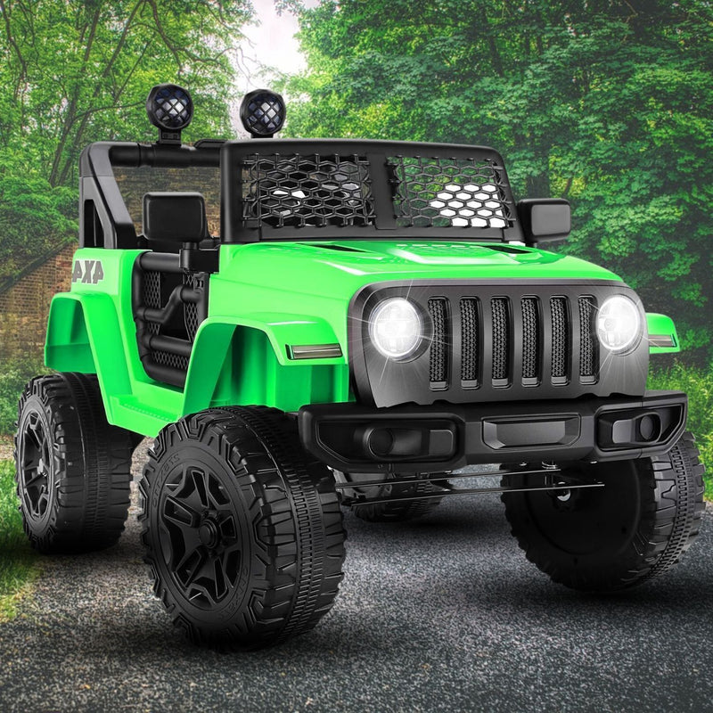 Electric Ride-On Car for Kids with MP3 Music, Lights, and Remote Control - AUX and USB Compatible