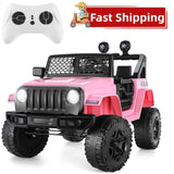 2 Seater Electric Ride-On Truck for Kids with Remote Control and MP3 Player - 12V, 7AH Battery