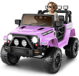 Electric Ride-On Car for Kids with Parent Remote Control and 3 Speed Options
