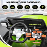 Electric Ride-On Car for Kids with Parental Remote Control - 12V Truck Toy