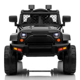 Electric Ride-On Car for Kids with Parental Remote Control - Black