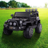 Electric Ride-On Car for Kids with Remote Control and 3 Speed Options - 12V, 7Ah, 4mph - Black