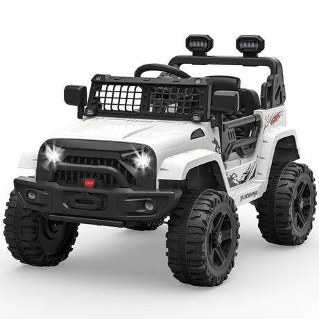 Electric Ride-On Car for Kids with Remote Control and Bluetooth Connectivity