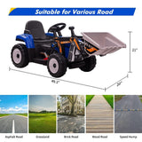 Electric Ride-On Car for Kids with Remote Control and Bucket - 12V Battery Powered