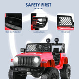 Electric Ride-On Car for Kids with Remote Control and MP3 Player - 12V Children's Truck