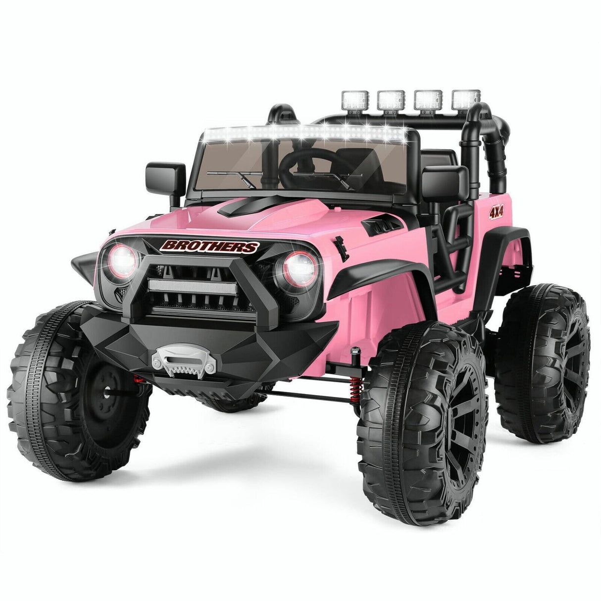 Electric Ride-On Car for Kids with Parental Remote Control, MP3 Player, and Gift Option - 24V Truck Toy