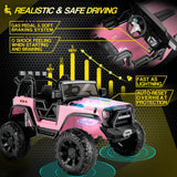 Electric Ride-On Car for Kids with Parental Remote Control and MP3 Player - Perfect Gift!