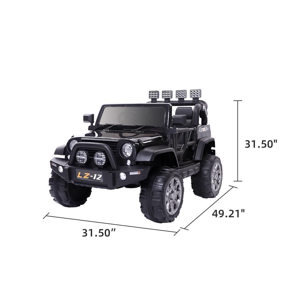 Electric Ride-On Car for Kids with Remote Control and Music - Supports up to 110 lbs