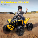 Electric Ride-On Car for Kids with Remote Control, LED Lights, and Music