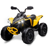 Electric Ride-On Car for Kids with Remote Control, LED Lights, and Music