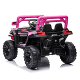 Electric Ride-On Car for Kids with Remote Control, Music, and 4 Wheels - 12V LED Edition