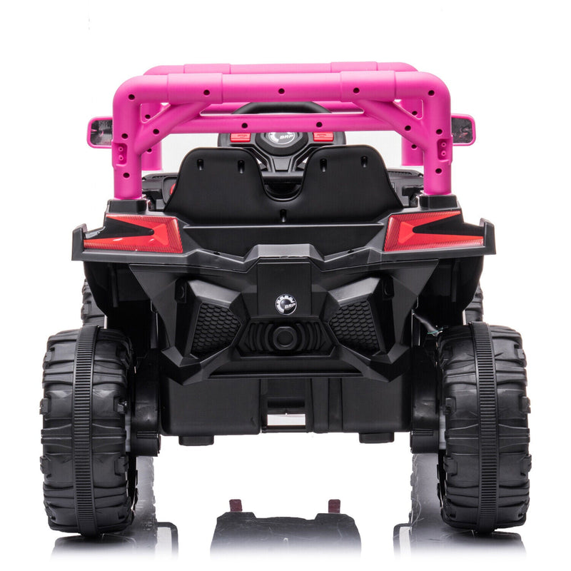 Electric Ride-On Car for Kids with Remote Control, Music, and 4 Wheels - 12V LED Edition