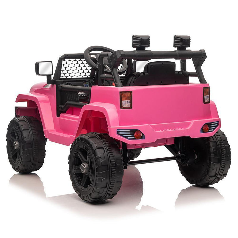 Electric Ride-On Car for Kids with Remote Control - Pink