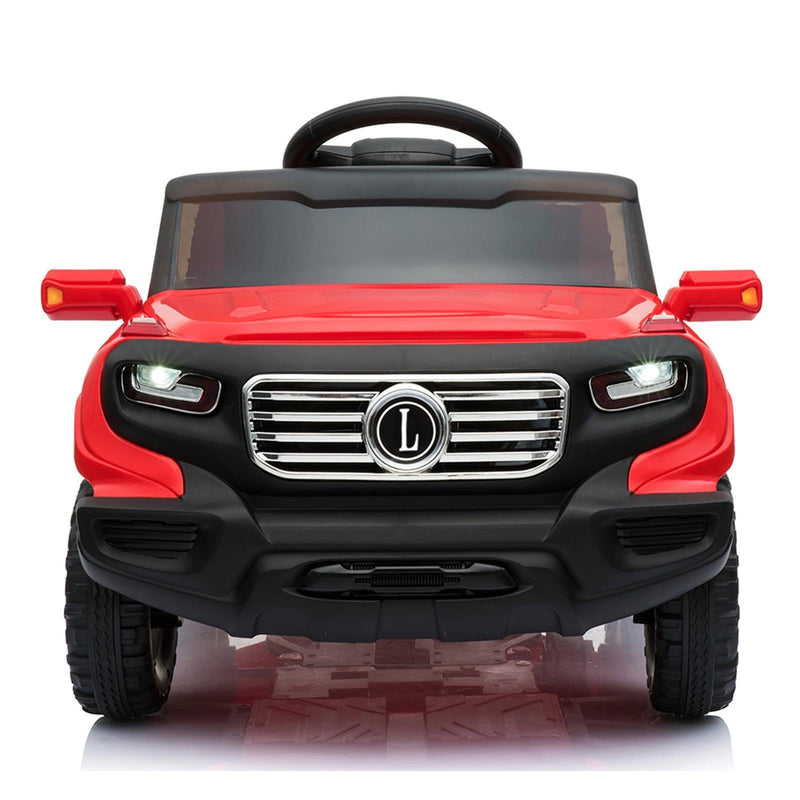 Electric Ride-On Car for Kids with Seat Belt, Music, Lights, and Remote Control