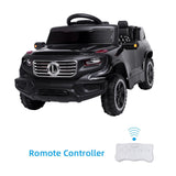 Electric Ride-On Car for Kids with Seat Belt, Music, Lights, and Remote Control