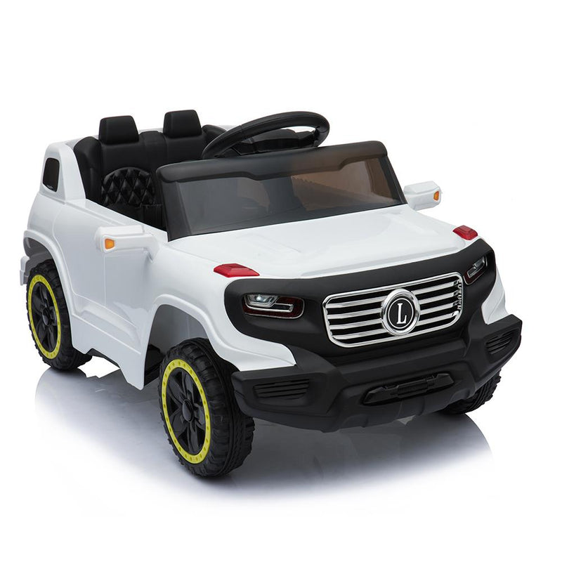 Electric Ride-On Car for Kids with Seat Belt, Music, Lights, and Remote Control