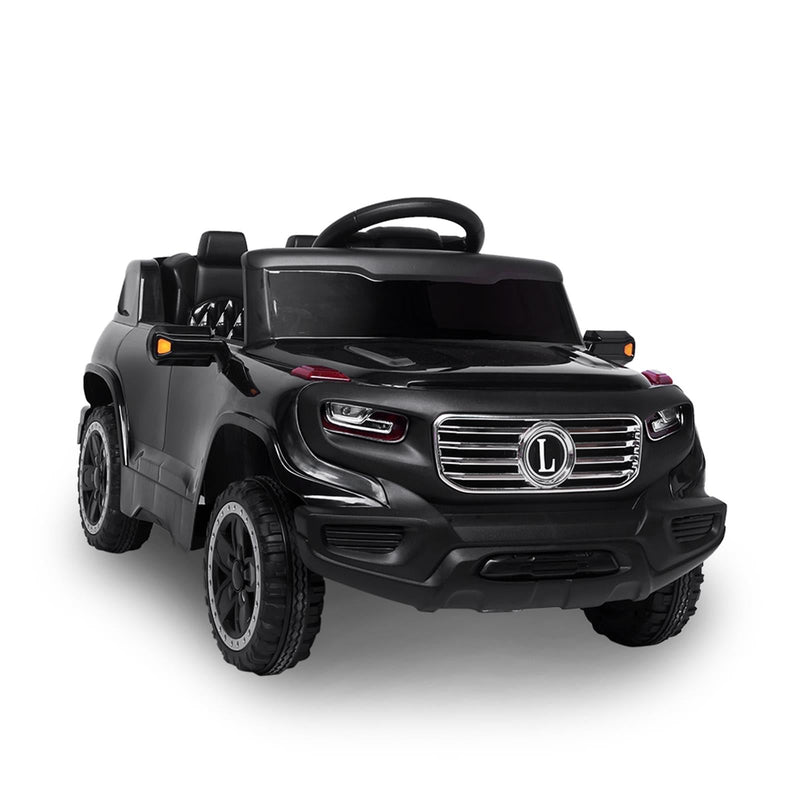 Electric Ride-On Car for Kids with Seat Belt, Music, Lights, and Remote Control