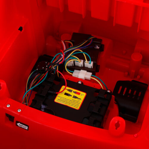 Electric Ride-On Car Toy with 3 Speeds and Lifting Rod for Children