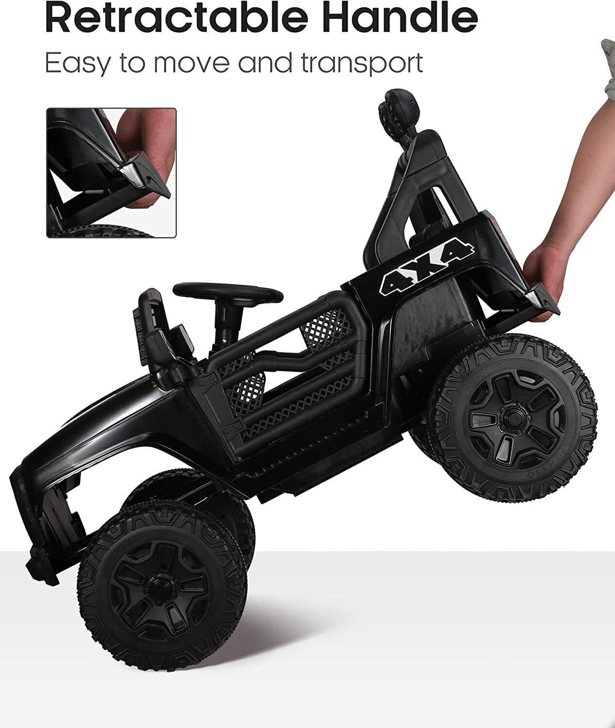 12V Electric Ride-On Car/Truck for Kids with MP3 Music and Parental Remote Control