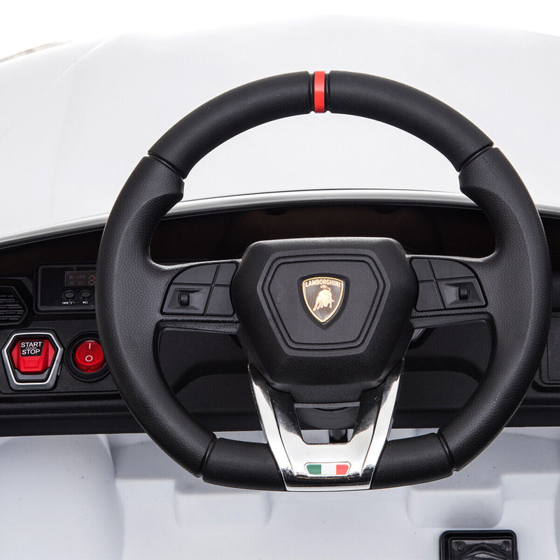 Electric Ride-On Car with Remote Control, MP3 Music, and Headlights - 12V Battery Powered