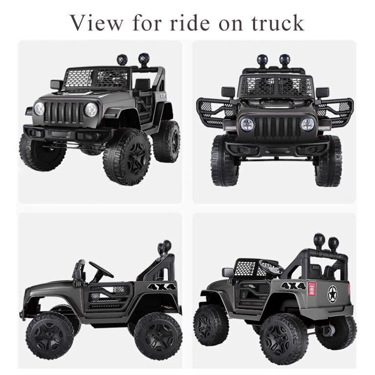 Electric Kids Ride On Car with 12V 7Ah Battery - Perfect Gift for Safe and Fun Adventures