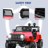 Electric Ride-On Cars for Kids with Parental Remote Control - 12V Battery Powered