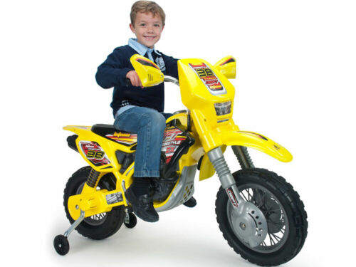 Electric Ride-On Dirt Bike for Kids - 12V Battery Powered Motorcycle with Charger