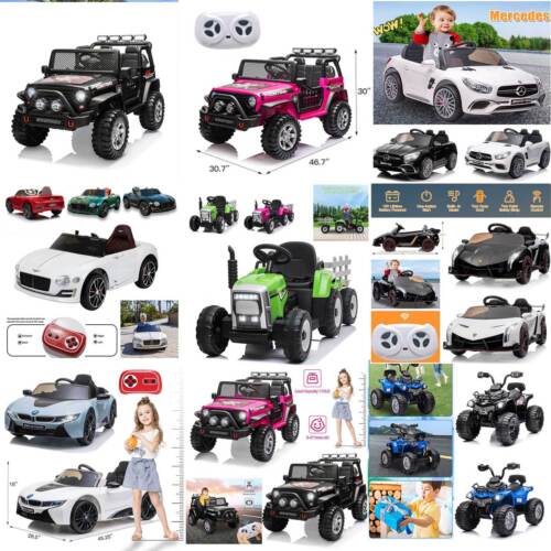 Electric Ride-On Jeep Truck Excavator ATV for Kids with Remote Control - Perfect Gift for Young Adventurers
