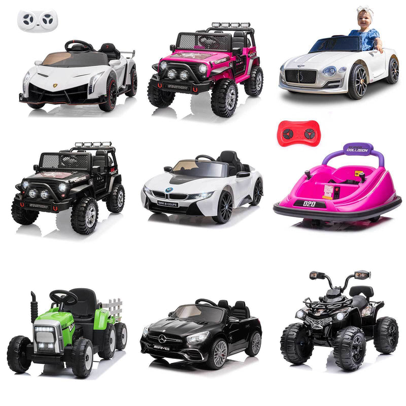 Electric Ride-On Jeep Truck Excavator ATV for Kids with Remote Control - Perfect Gift for Young Adventurers