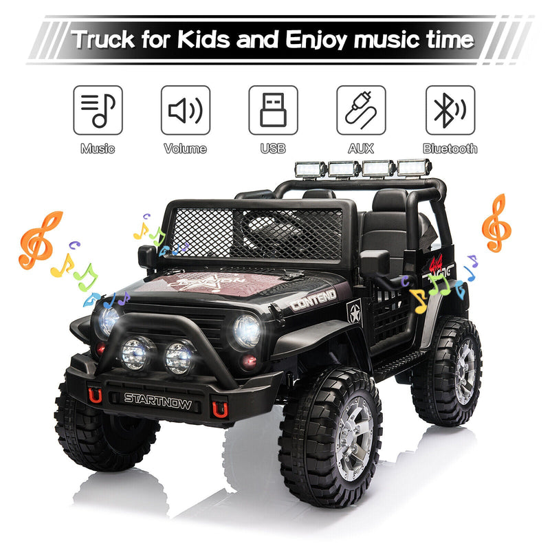Electric Ride-On Jeep Truck Excavator ATV for Kids with Remote Control - Perfect Gift for Young Adventurers