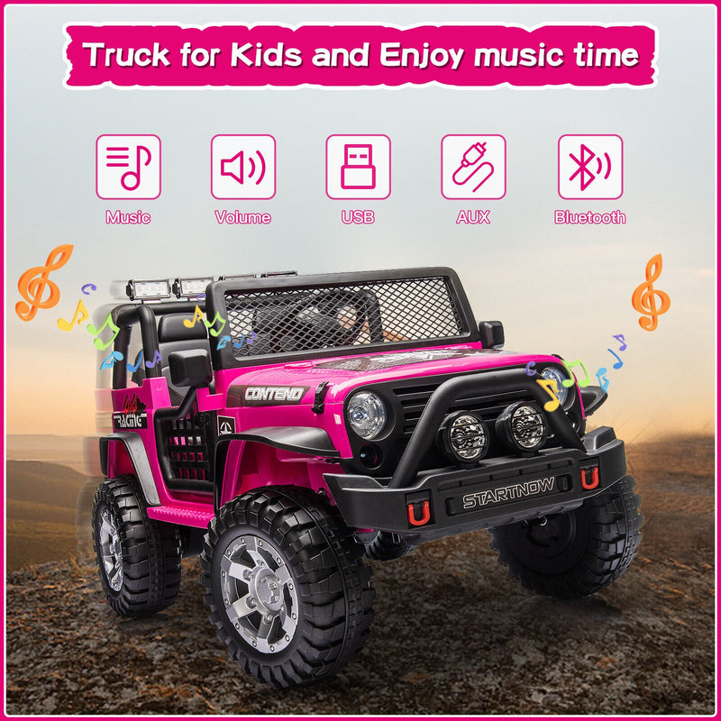 Electric Ride-On Jeep Truck Excavator ATV for Kids with Remote Control - Perfect Gift for Young Adventurers