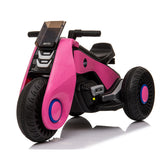 Electric Ride-On Motorcycle for Kids with Music, Horn, and Headlights - 3 Wheels