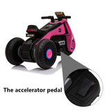 Electric Ride-On Motorcycle for Kids with Music, Horn, and Headlights - 3 Wheels