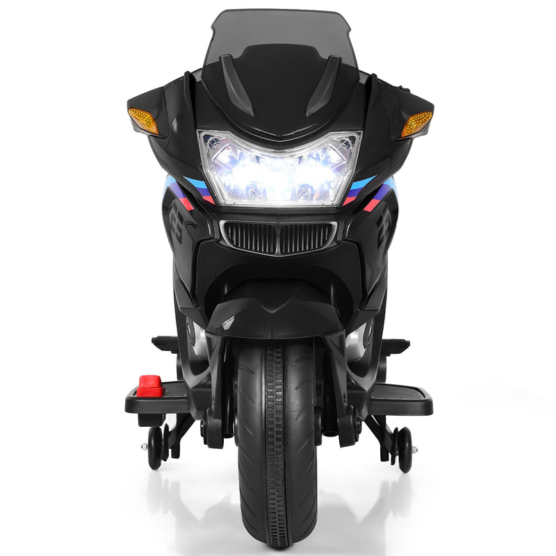 Electric Ride-On Motorcycle Toy for Kids with Headlights and Music